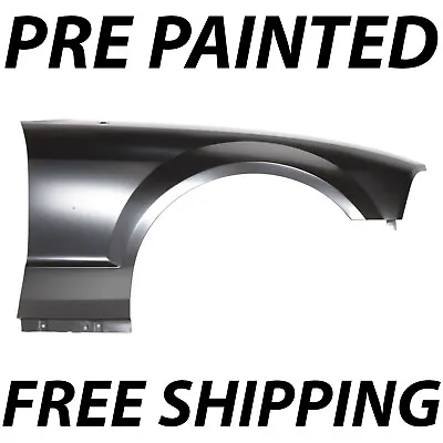 NEW Painted To Match Front Passengers Fender For 2005-2009 Ford Mustang W/Emblem • $550.99