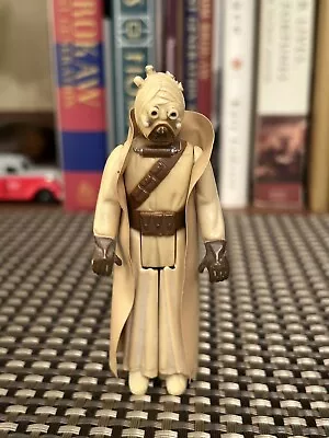 Vintage Star Wars Tusken Raider Sand People Figure W/Cape Kenner 1977 Hong Kong • $16.99