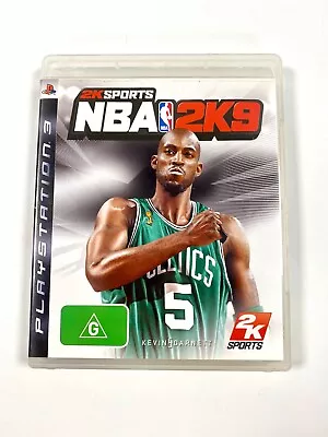 PS3 Playstation 3 - NBA 2K9 Basketball - With Manual - Great Cond - FREE POST • $9.19