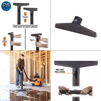 $20.99 • Buy 2-1/2 In. Locking Wet Nozzle Accessory For Ridgid Wet/dry Shop Vacuums | In