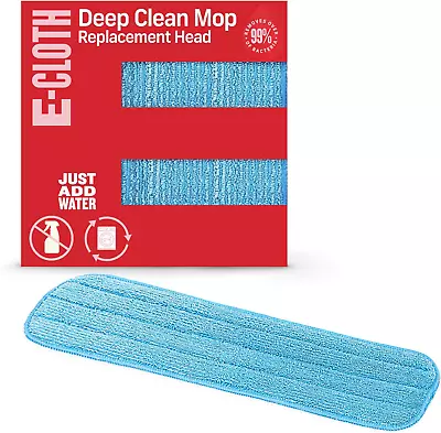 E-Cloth Deep Clean Mop Head Microfiber Mop Head Replacement For Floor Cleaning • £17.79