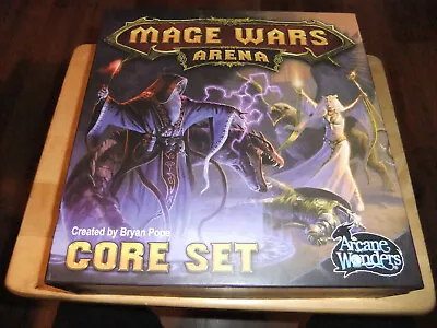 Mage Wars Arena Core Set Arcane Wonders Bryan Pope Card Board Game 100% UNUSED • $22.77