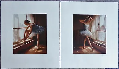 £402.99 • Buy DOUGLAS HOFMANN  Ballerina I & II  Complete REFLECTIONS PORTFOILO Ballet Signed