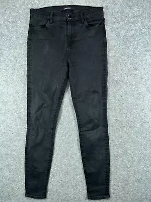 J Brand Jeans Womens 26 Black Denim Alana Skinny Vanity 29x27 Casual • $15.99