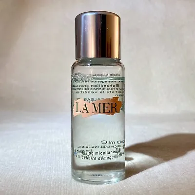 La Mer The Cleansing Micellar Water TRAVEL Size 1oz 30ml NWOB *NOTE FILL LEVEL* • $16.89