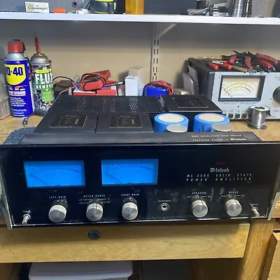 McIntosh MC 2505 Solid State Power Amplifier Parts Or Fixer Upper • $800