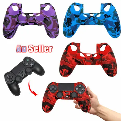 $10.45 • Buy PS4 Controller Cover Silicone Case For Playstation 4 AU Grip Skin