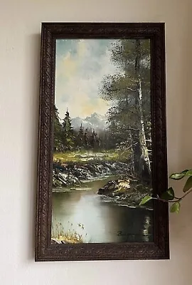 Vintage Signed Oil Painting • $98