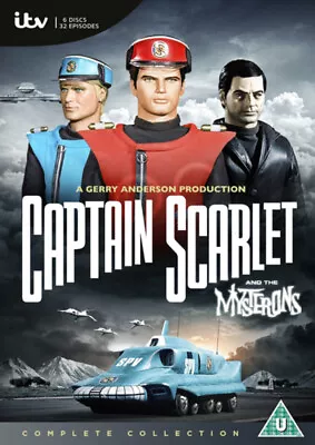 Captain Scarlet And The Mysterons: The Complete Series [U] DVD Box Set • £18.99