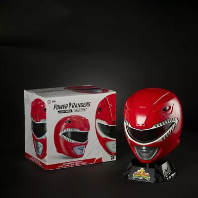 Power Rangers Lightning Collection Mighty Morphin Red Ranger Helmet • $99.95