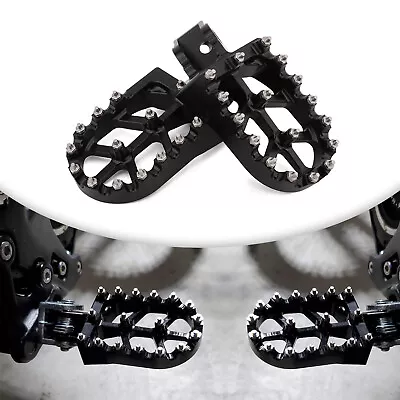 Dirt Bike Foot Pegs Footrest Foot Pedals For KLX140/L/G KX65/80/85 BLACK • $29.90