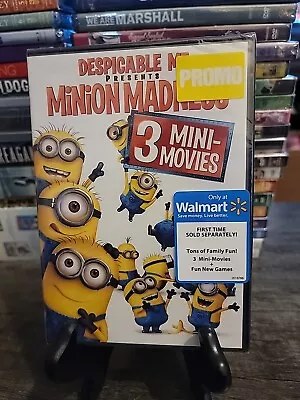 Despicable Me Presents Minion Madness: 3 Mini-Movies (DVD 2011) NEW SEALED • $9.99