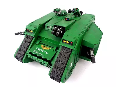 Warhammer 40k Space Marines Land Raider Redeemer Custom Tank Painted • £59.99