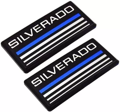 $21.99 • Buy 2pcs Cab Emblem Badge Side Roo For Chevy Silverado 88-98 90 91 Suburban Tahoe