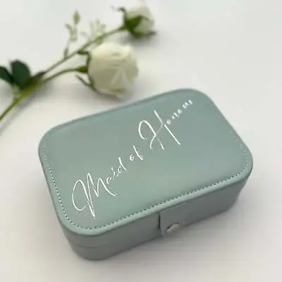 Personalised Jewellery Box Bridesmaids Thank You Gift Maid Of Honour Gift - PE • £23.95