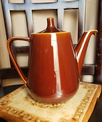 Villeroy & Boch Luxembourg Porcelaine #3 / 4 Cup Brown Glaze Teapot • $60