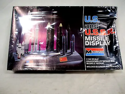 Monogram US And USSR Missile Display 1/144 Scale Unassembled In Sealed Box • $40