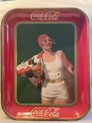 Vintage ORIGINAL 1930 Coca-Cola Coke Soda Serving Tray American Artworks • $110