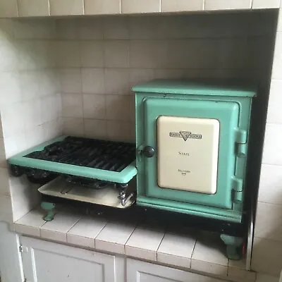 Early Kooka Cast Iron Gas Oven/stove/griller Made In Australia 1930s Rare Item • $550