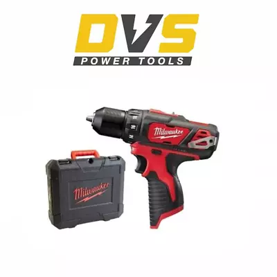 £88.83 • Buy Milwaukee M12BDD-0C M12 Sub Compact Drill Driver And Case
