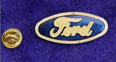 Large Vintage Ford Blue Oval Hat Lapel Pin Badge Logo FoMoCo Truck Mustang • $9.95