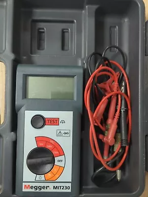 Megger MIT230 Insulation Tester Works Fine.  Opened To Offers. • £165