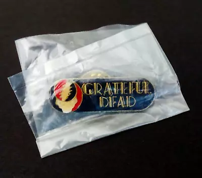 Grateful Dead Pin Vintage 1984 Steal Your Face GD Bar Badge Button 1980's New • $249.99