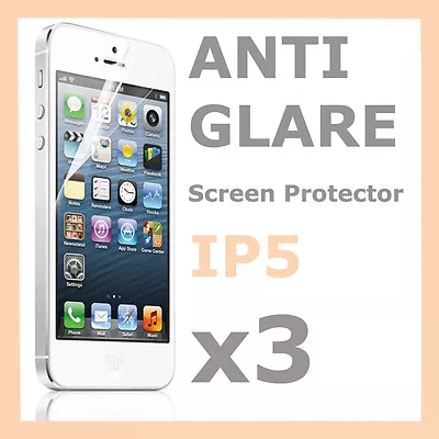 $1.09 • Buy 3 X Anti Glare Matte Screen Protector LCD Film Cover For Apple IPhone 5 5S 5C SE
