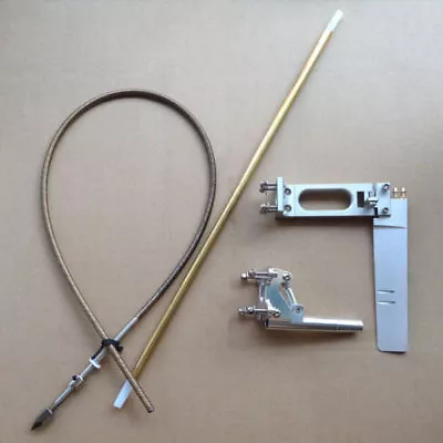 Rudder Stinger Drive & 1/4  Cable Combo For 23-26cc Gas Marine Engine RC Boat • £89.99