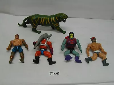 Vintage Lot Of 5 1980s Mattel He-Man Masters Of The Universe Action Figures MOTU • $35