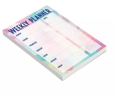 A4 Weekly Planner -weekly  Daily Shopping To Do List To Do List  • £5.39