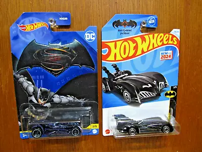 2-hot Wheels=batman & Robin Batmobile & Batman-superman Batmobile==see Pictures • $6