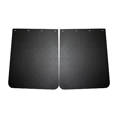 $38.72 • Buy 2PCS Universal Semi-Truck Rear Mud Flaps 1/5  Thick 24*30in Rubber Splash Guard
