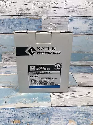 Katun Toner X 1 Canon  Cyan  No 36793 GPR-23/C-EXV21 CANON TONER CARTRIDGE • £8.09