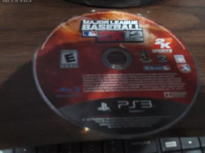 Major League Baseball 2K12 (Sony PlayStation 3 2012) • $0.99