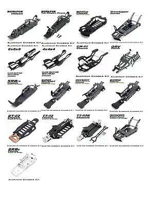 Aluminum Chassis For TAMIYA 1/10 Grasshopper/Hornet/SRB/ORV/CW-01/WILD ONE • $128