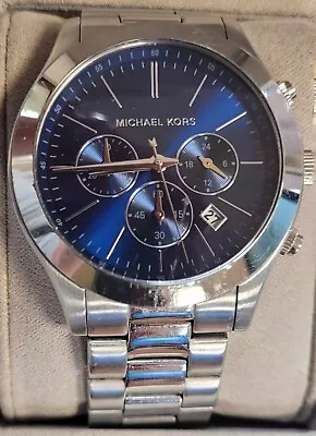 Michael Kors MK8917 Men's Slim Runway Stainless Steel Quartz Watch • $69.99