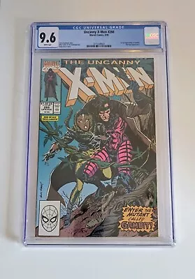 Marvel Comics - UNCANNY X-MEN #266  CGC 9.6 💎 1st Appearance Of GAMBIT 🃏 • $250