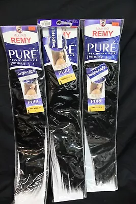Milky Way Remy Pure' 100% Human Hair 18  Long Yaky Weave Tangle Free • $125