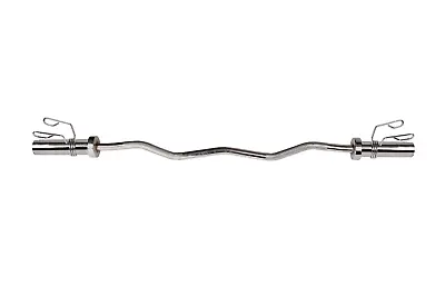 NNEDSZ Olympic Curl Bar Barbell Heavy Duty EZ With Spring Collars • $339.99