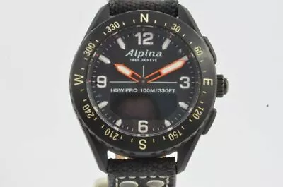 Alpina Smart Watch Men's 42MM Steel Defective Untested AL283X5AQ6 Wrist • $975.05