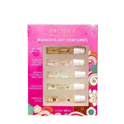 Pacifica Wanderlust  Perfumes Spray Mini Set - 5 X 1.5ml (0.05fl Oz EACH) • $14