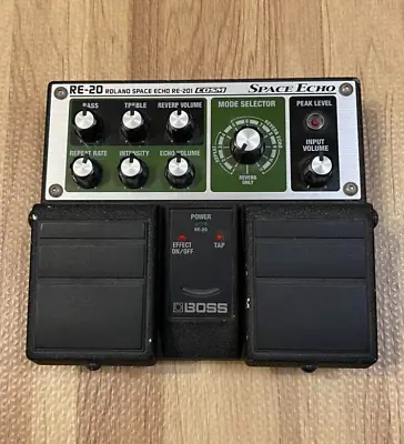 BOSS RE-20 Space Echo Delay Guitar Effects Pedal Test Completed • $220