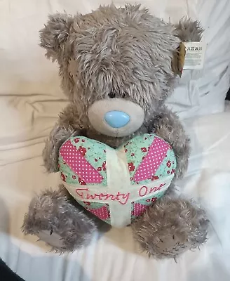 Me To You Tatty Teddy Grey Large Plush Soft Toy Bear Twenty One - Rare Collect • £25