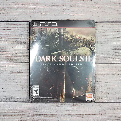 Dark Souls II 2 - Black Armor Edition Sony PlayStation 3 PS3 201) Factory Sealed • $51.21