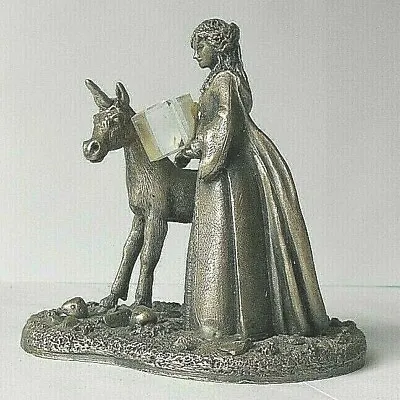 Myth And Magic - VIRGIN AND UNICORN - Tudor Mint - RARE HORSE LIKE FIGURE - Box • £14.95