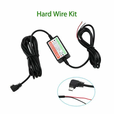 $11.50 • Buy Hard Wire Kit 12V-5V Adapter Micro USB Power Cord For Dash Cam GPS AU Stock 