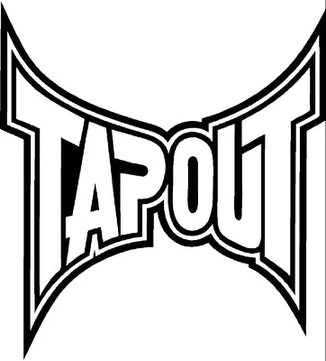 Tapout Vinyl Decal Window Sticker MMA Fighting • $3.95