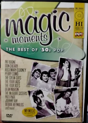 Magic Moments: The Best Of 50s Pop (DVD 2005) LIKE NEW • $18