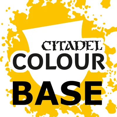 GamesWorkshop Citadel Colour BASE PAINTS - Cheapest On EBay! Full NEW Range 2022 • £5.15